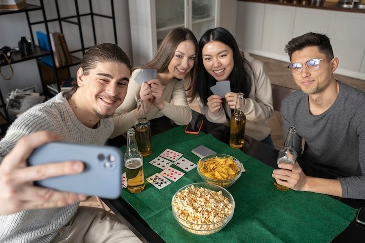 Pengguna menikmati taruhan olahraga berkat4d melalui perangkat mobile dengan antarmuka responsif